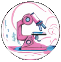 image of a microscope depicting research and innovation
