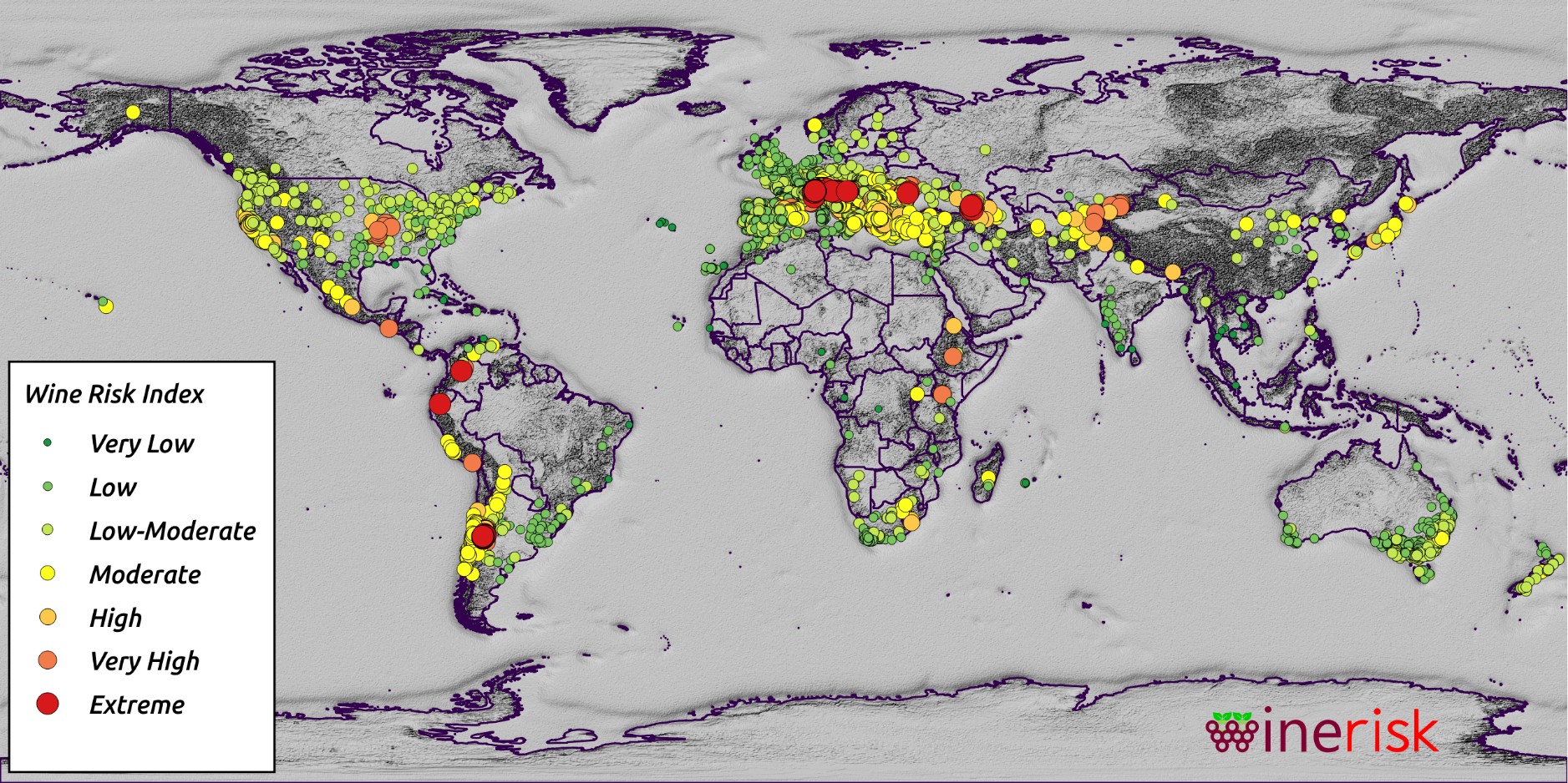 The first wine region risk index